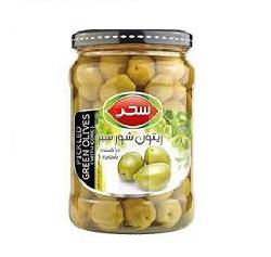 سحر زیتون شور شیشه 640گرم